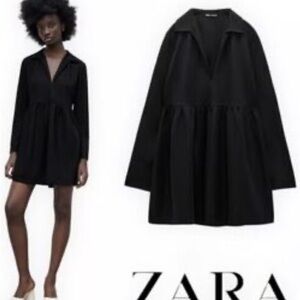 Zara Long Sleeve Mini Dress